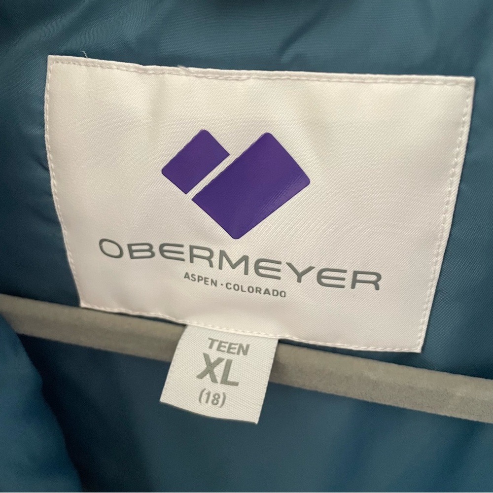 Obermeyer Blue and Purple Kids Jacket - Picture 2 of 11